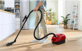 Aspirador Serie De Hogar De Bosch  4 Bgd38rd1h De Bidón Rojo