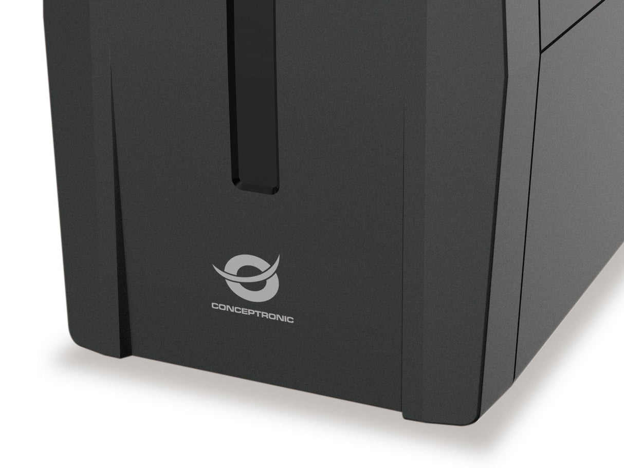 EAN 4015867205181 - Conceptronic ZEUS01ES sistema de alimentación ininterrumpida (UPS) Línea interactiva 0,65 kVA 360 W 2 sal imagen 6