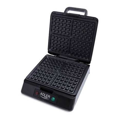 EAN 5902934830041 - Adler AD 3036 gofrera 4 barquillo(s) 1500 W Negro, Gris imagen 2
