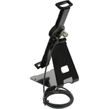 Soporte De Bloqueo Universal Para Tablet Inline Para 10" - 13" Con Cable De Bloqueo De Teclas De 4,4 Mm X 1,5 M De Diámetro