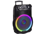 Altavoz Karaoke Trevi Xf 1600 Kb 200w Amplif+Aw+Trolley+Mic Wireless Incluido