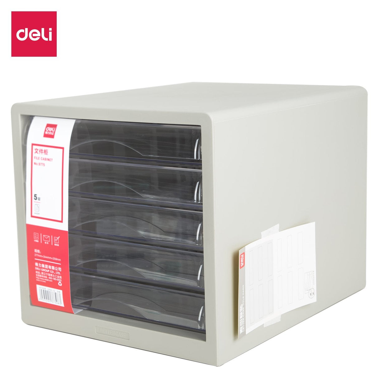 Deli Modulo 5 Cajones Deli Pp Gris