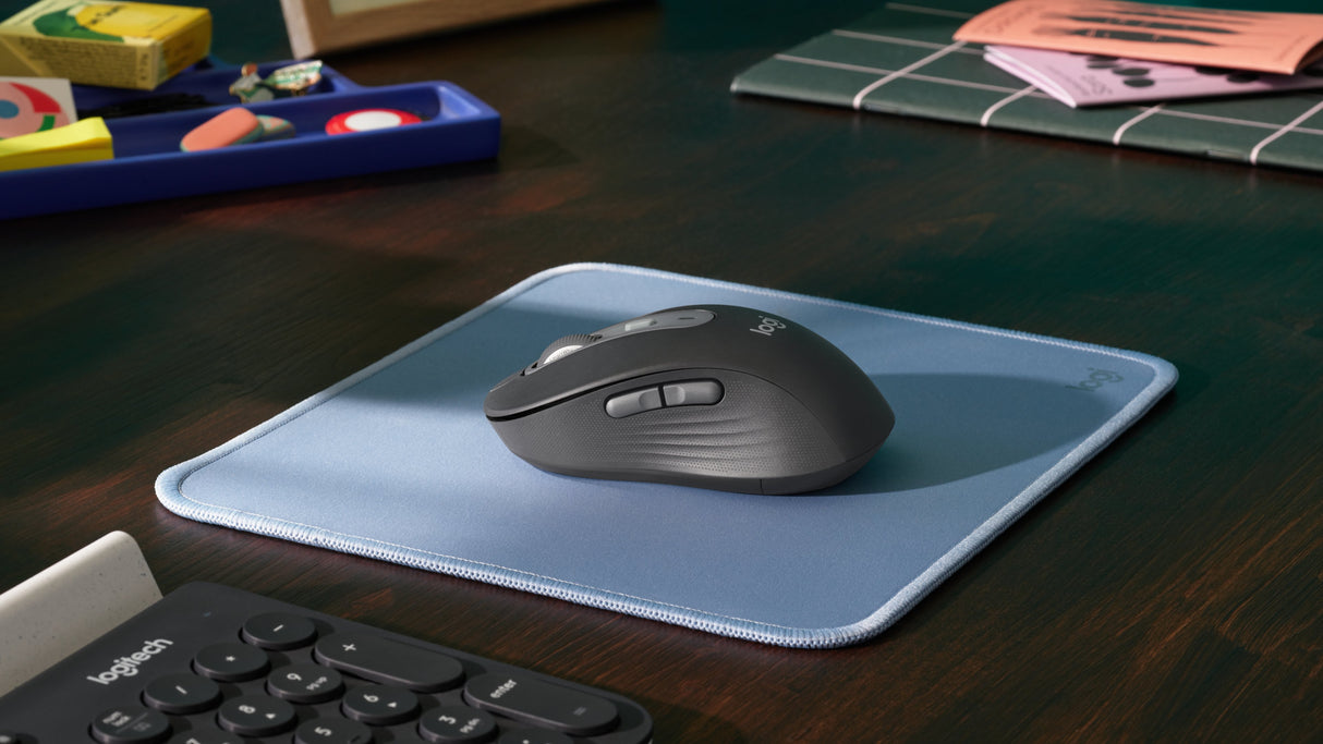 EAN 5099206129467 - Logitech Signature Plus M750L ratón Universal mano derecha RF Wireless + Bluetooth Óptico 4000 DPI imagen 13