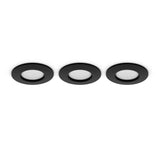 Philips Hue White&Col. Amb. Slim Recessed Light S X3 -Black