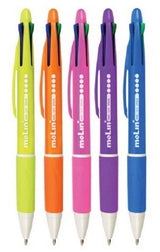 Molin Bolígrafo 4 Colores En 1 Bote 25 Ud C/Surtidos