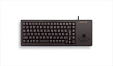 Cherry Xs Trackball Teclado Usb Qwerty Inglés De Ee. Uu. Negro