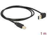 Delock Cable Easy-Usb 2.0 Typ-A Stecker Gewinkelt Oben   Unten > Usb 2.0 Typ-B Stecker 1 M