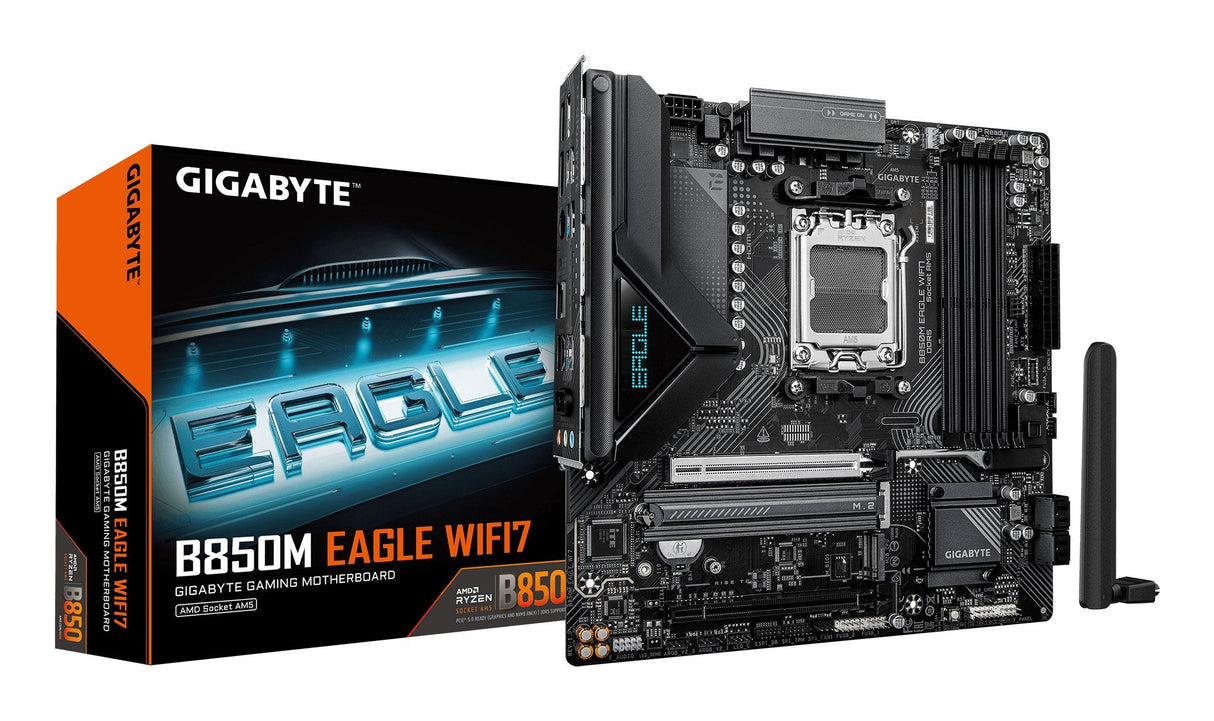 Placa Base Gigabyte B850m Eagle Wf7 Am5 4xddr5 4xsata 2xm.2 B850m Eagle Wf7