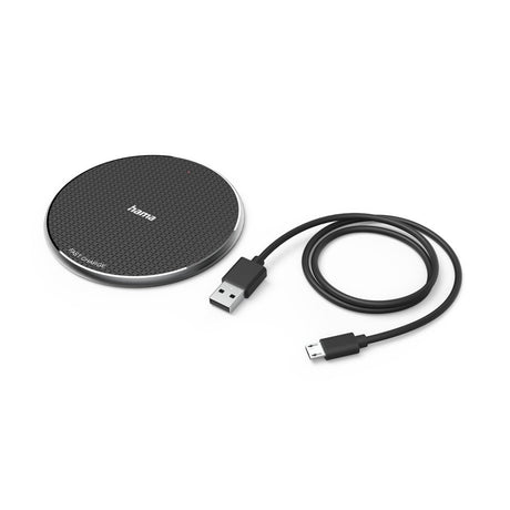 EAN 4047443488589 - Hama QI-FC10 Smartphone Negro USB Cargador inalámbrico Carga rápida Interior imagen 2