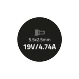 EAN 5901878500713 - Qoltec 50071.90W adaptador e inversor de corriente Interior Negro imagen 3
