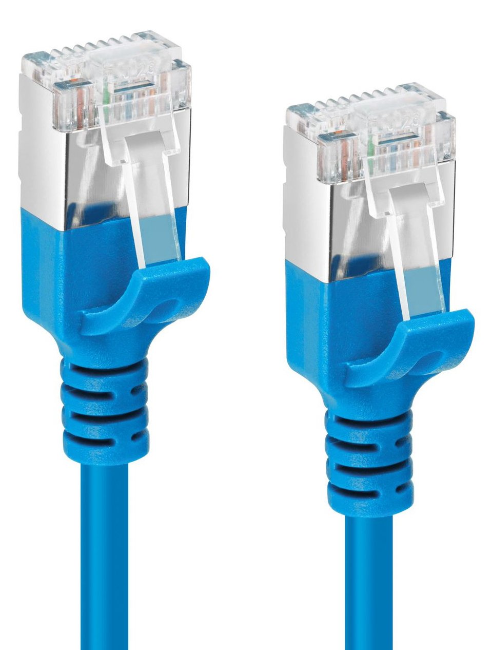 Cat6a U-Ftp Slim, Lszh, 0.15m  Network Cable, Blue