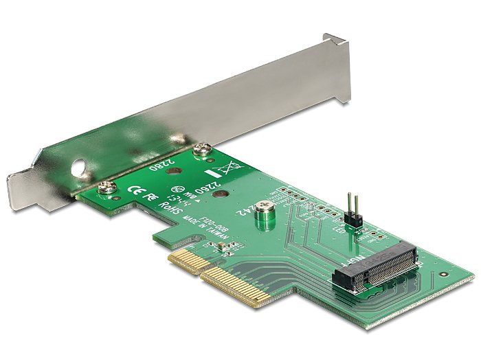 Delock Tarjeta Pci Express Nvme M.2 Key M 80 Mm Bajo Perfilâ 89370