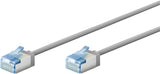 Cable Goobay Lan Cat6a 0,5m Gris