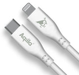 EAN 8716778931836 - Aqiila Cablebird CS21 cable USB USB 2.0 1 m Lightning USB C Blanco imagen 2