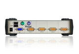 Switch Kvm, Aten, 4 Canales, Cs84u, Ps/2 O Usb