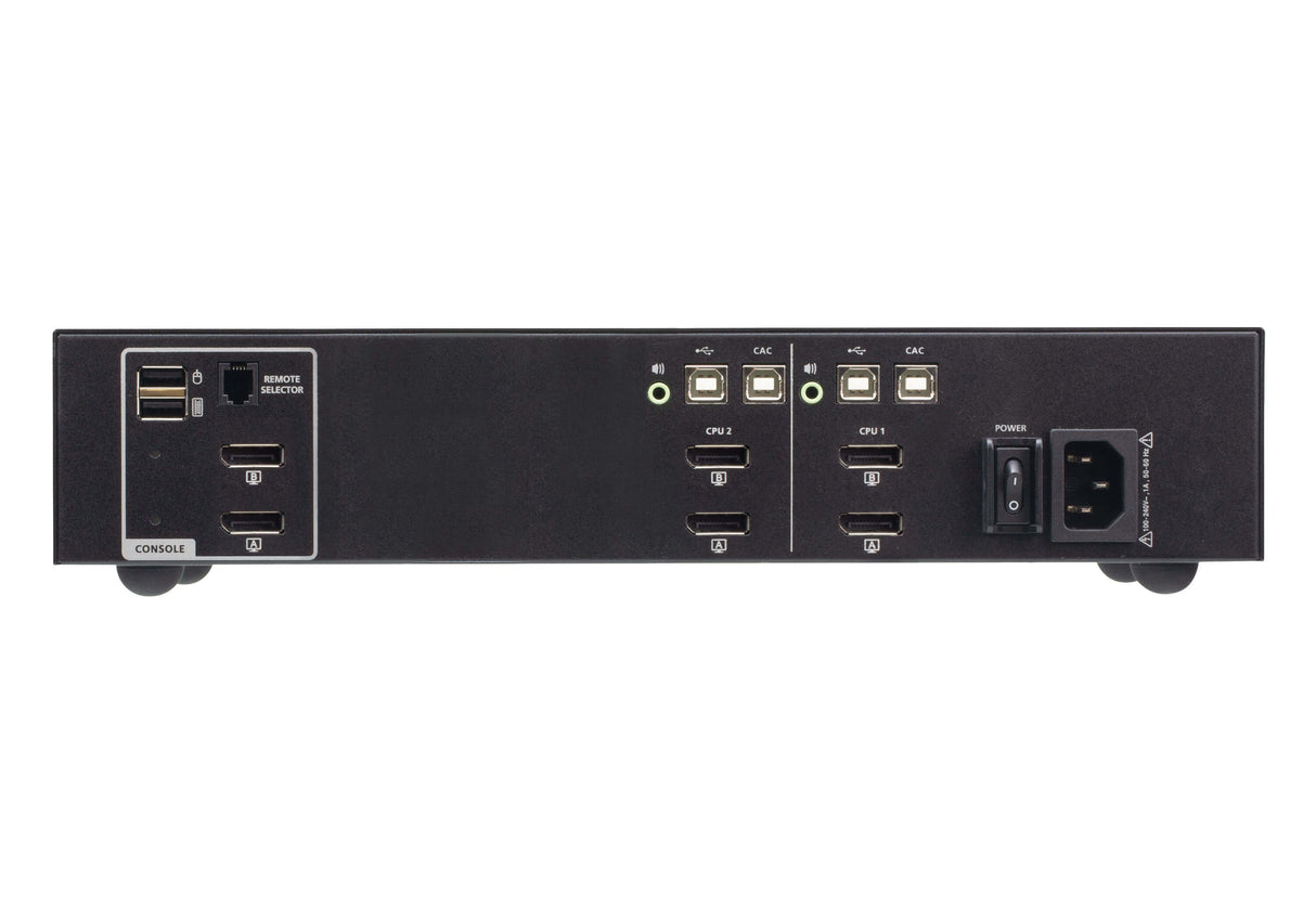 EAN 4710469341489 - ATEN CS1142DP4C interruptor KVM Negro imagen 2
