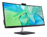 EAN 4711121844874 - Acer CB3 CB343CUR D pantalla para PC 86,4 cm (34") 3440 x 1440 Pixeles UltraWide Quad HD Negro imagen 3