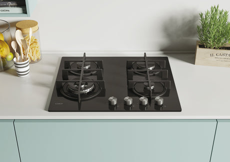 EAN 8059019002217 - Candy CDK6GF4WEKB Negro Integrado 59.5 cm Encimera de gas 4 zona(s) imagen 4