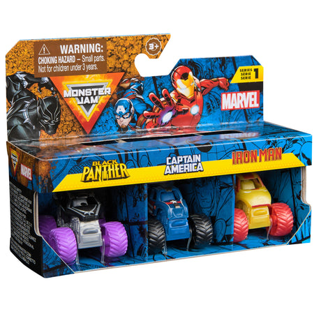 EAN 0681147039759 - Monster Jam Marvel Mini Monster Truck 3-Pack imagen 9