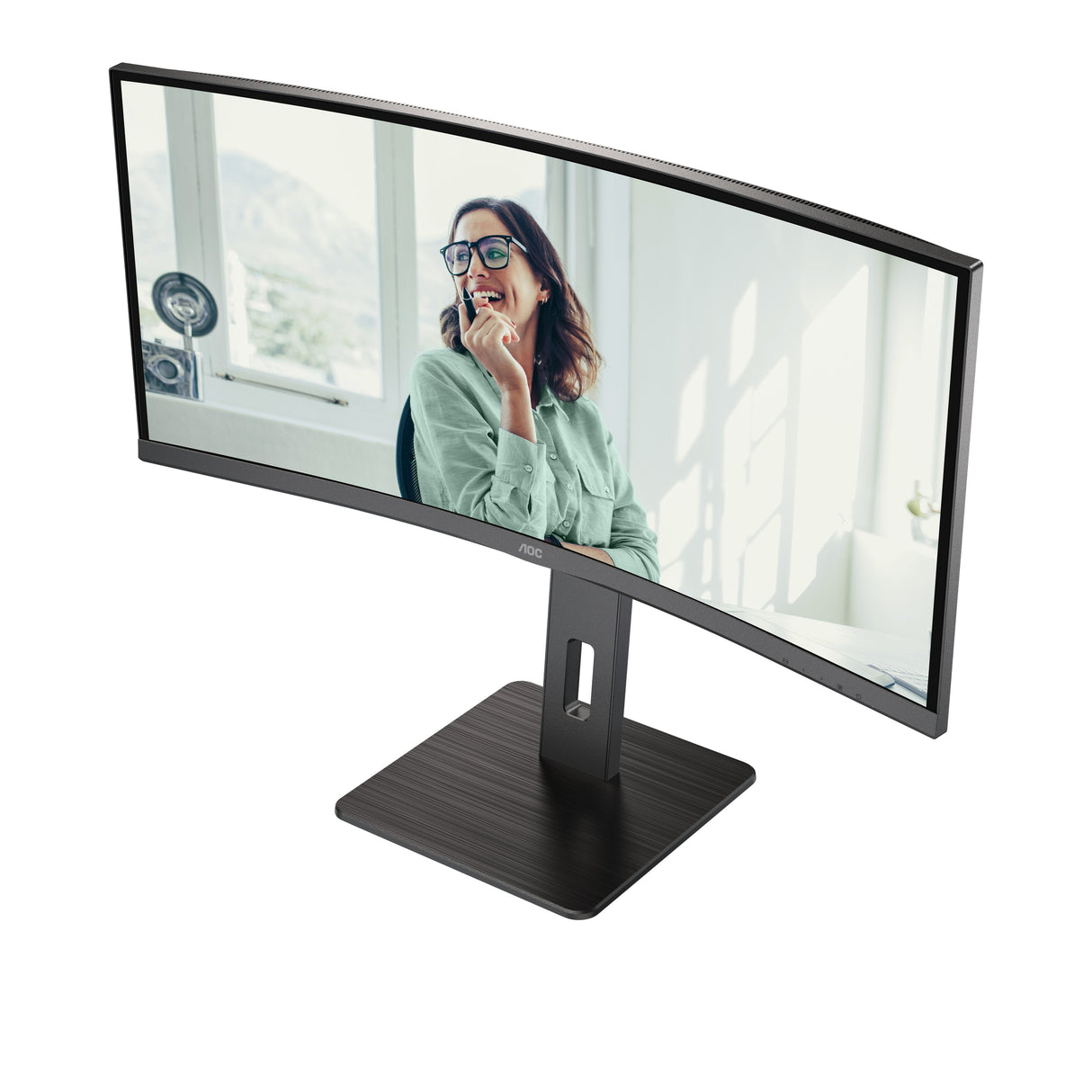 Monitor Aoc 86 0cm 34" Cu34p3cv 21:09 Hdmi+Dp+Usb-C Va Curved Retail