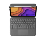 EAN 5099206093478 - Logitech Folio Touch QWERTZ Suizo Smart Connector Gris imagen 2