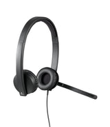 Logitech Auriculares H570e Con Microfono/ Diadema/ Usb Negro
