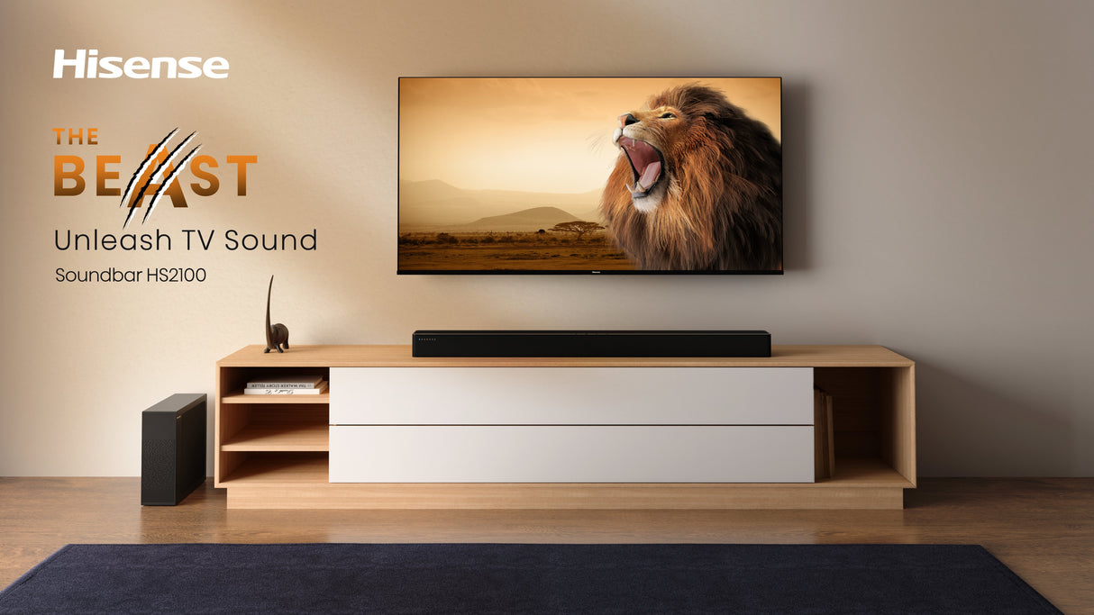 Hisense Hs2100 Altavoz Soundbar Negro 2.1 Canales 240 W