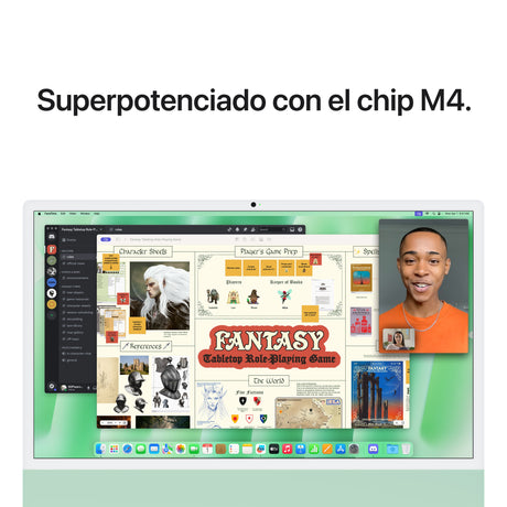 EAN 0195949592591 - Apple iMac Apple M M4 59,7 cm (23.5") 4480 x 2520 Pixeles PC todo en uno 16 GB 256 GB SSD macOS Sequoia W imagen 6