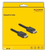 Cable Delock 81175 Displayport 16k 60 Hz 80 Gbps 1,8 M
