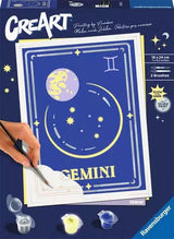 Ravensburger Creart - Signo Zodiacal Géminis, Pintura 23742