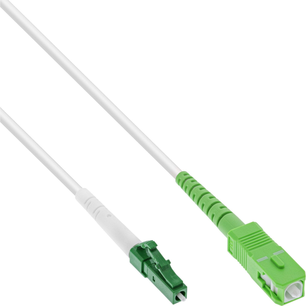 Cable Símplex De Fibra Óptica Inline, Ftth, Lc/Apc 8° A Sc/Apc 8°, 9/125 ?M, Os2, 2 M