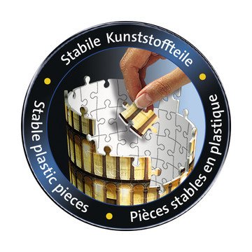 Ravensburger 3d Puzzle Torre Inclinada De Pisa De Noche