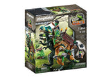 Playmobil Dino Rise 71261 T-Rex Con Armadura Y Lanzador De Piedras