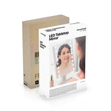 EAN 8435527811730 - InnovaGoods 8435527811730 espejo para maquillaje Independiente Rectangular Blanco imagen 4