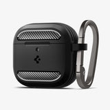 Spigen Rugged Armor Apple Airpods 4 Matte Black