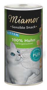 Golosinas Para Gatos Miamor Sensible Snack Kitten Chicken  30 G