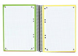 Oxford Cuaderno Europeanbook 4 Microperforado 120 Hojas (50% Gratis) 5x5 Tapas Extraduras Classic A5+ Colores -5u-