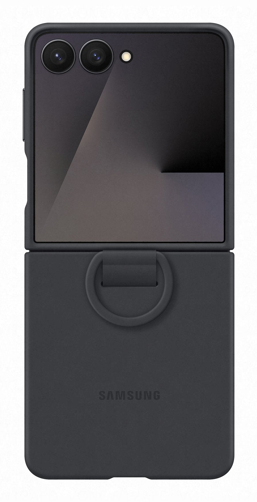 Samsung Ring Case (Silicone) Fr Galaxy Flip7 Negro