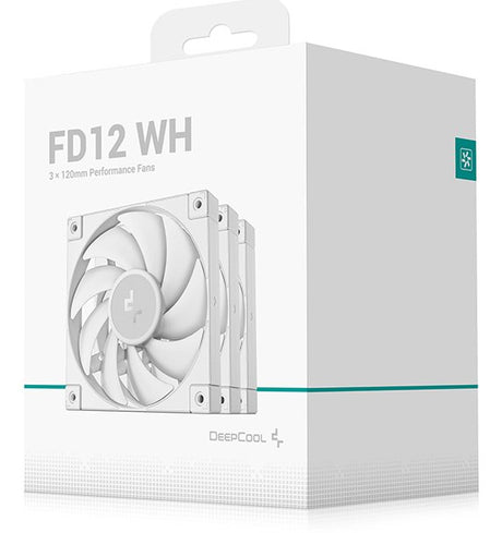 EAN 6933412710943 - DeepCool FD12 WH-3 IN 1 Carcasa del ordenador Ventilador 12 cm Blanco 3 pieza(s) imagen 7