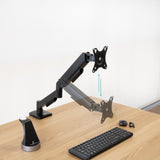 EAN 8433281016484 - TooQ DB1733TNR-B soporte para monitor 81,3 cm (32") Escritorio Negro imagen 5