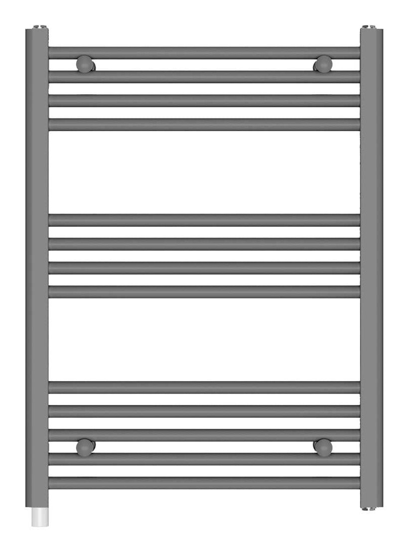 Toallero Eléctrico Haeger Family Warm Grey 80x60 Cm, Gris, 300 W