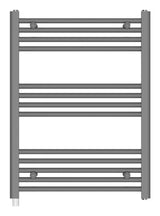 Toallero Eléctrico Haeger Family Warm Grey 80x60 Cm, Gris, 300 W