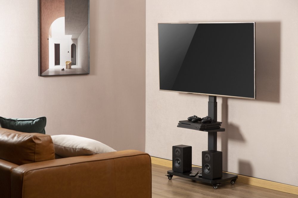 EAN 8716309135054 - Gembird TVS-75S-02 soporte para TV 190,5 cm (75") Negro imagen 6
