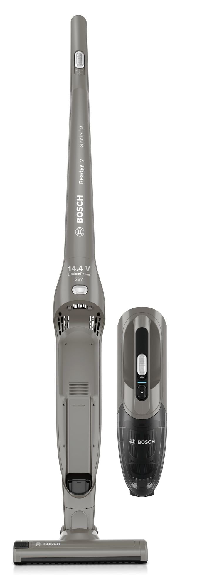 Aspirador Escoba Bosch Serie 2 Bbhf214g Eléctrica Sin Bolsa Gris