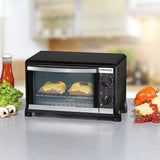 Horno Eléctrico Rommelsbacher Bg950   10 L 950 W Negro, Mini Horno Negro, Horno Eléctrico, 10 L, 950 W, 10 L, 950 W, 80 - 230 °C, Minorista