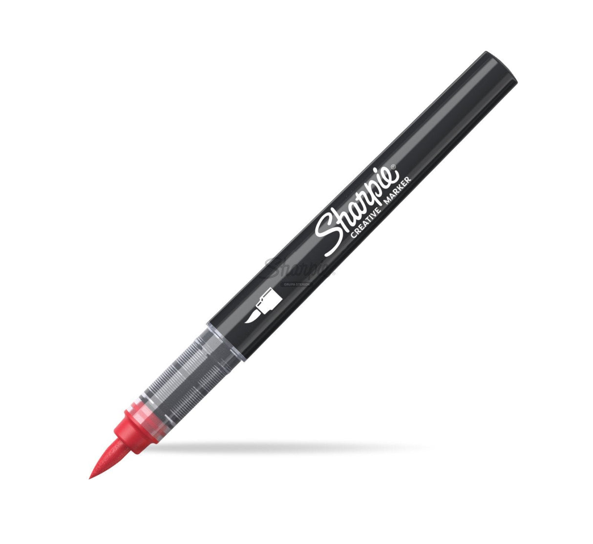 Sharpie Kreativmarker Pinselspitze Acryl Rot