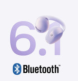 Auriculares Shokz Opendots Air Púrpura Inalámbricos Open-Ear Con Clip