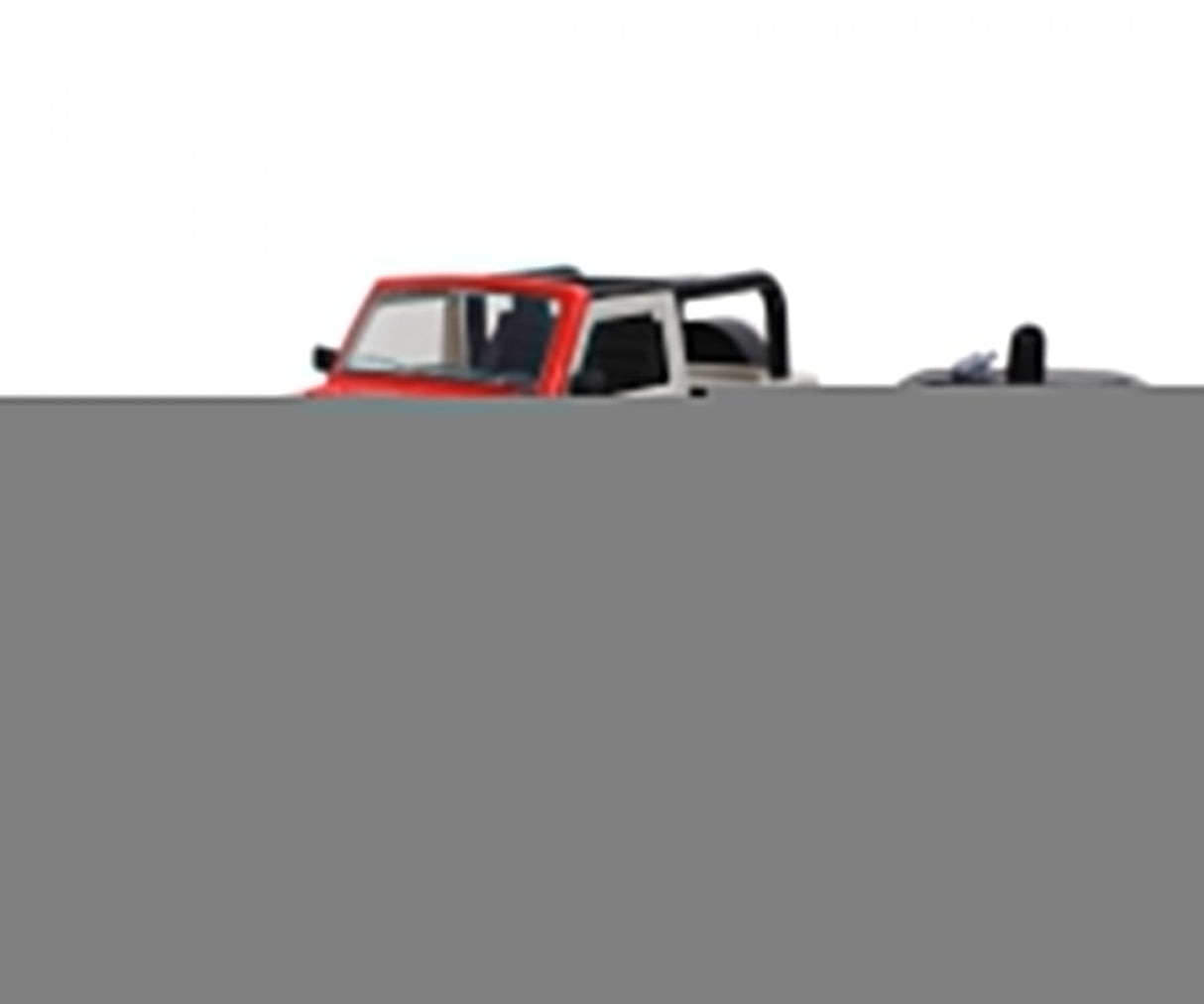 Coche Radio Control Jeep Wrangler Jurassic Park