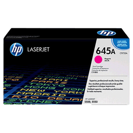 EAN 0088698445433 - HP 645A Magenta Original LaserJet Toner Cartridge cartucho de tóner 1 pieza(s) imagen 2