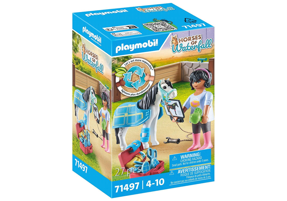 Playmobil 71497 Caballos De La Cascada Caballo Terapeuta